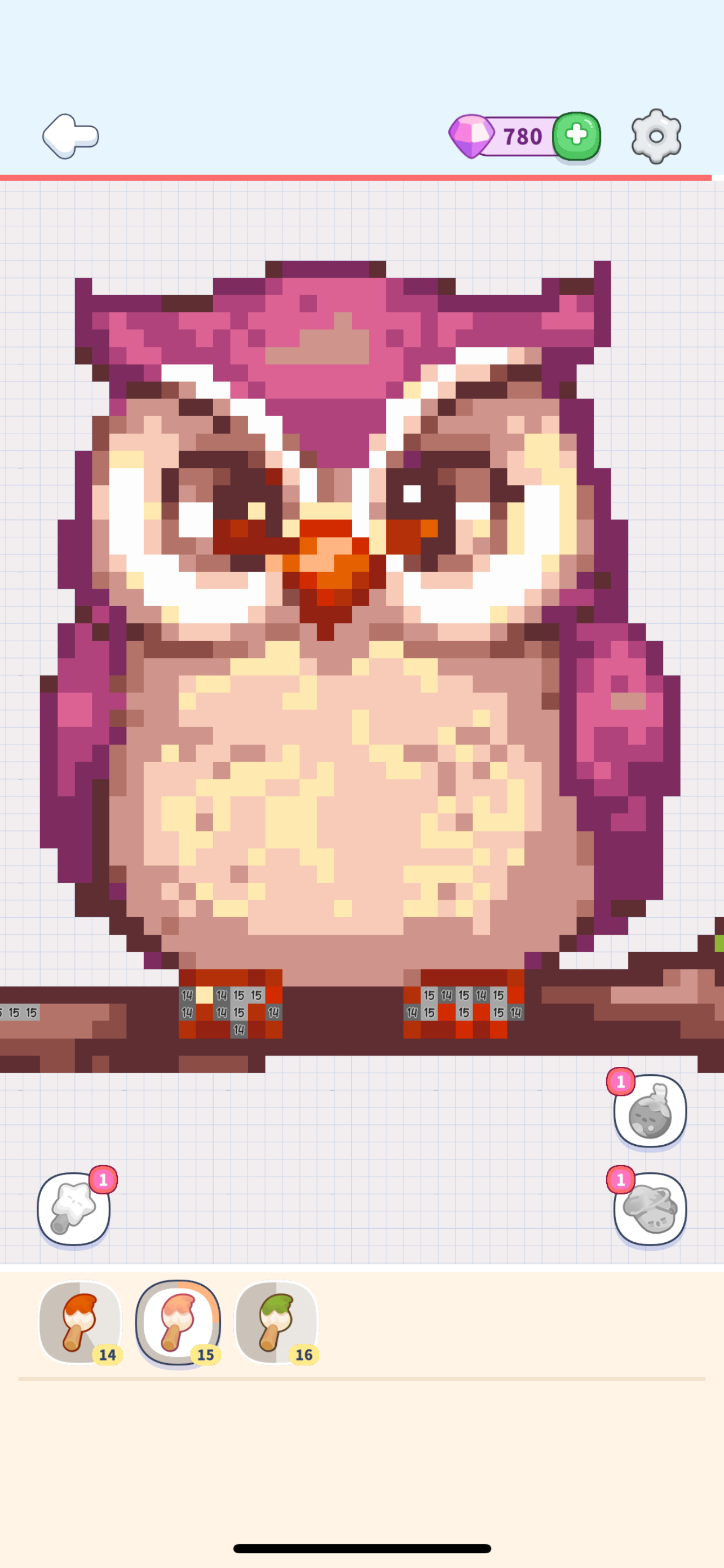 Colors of life, a cute purple Owl, gameplay